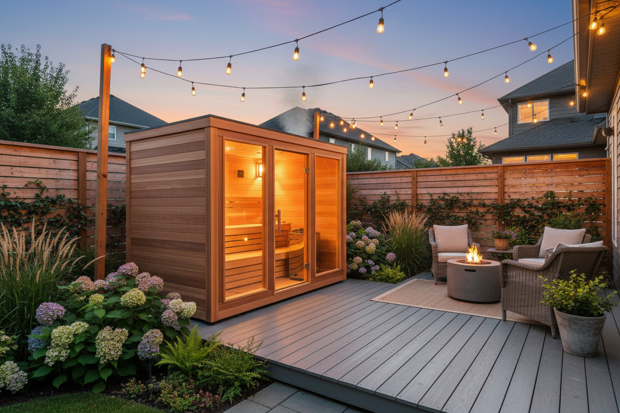 Backyard Outdoor Sauna